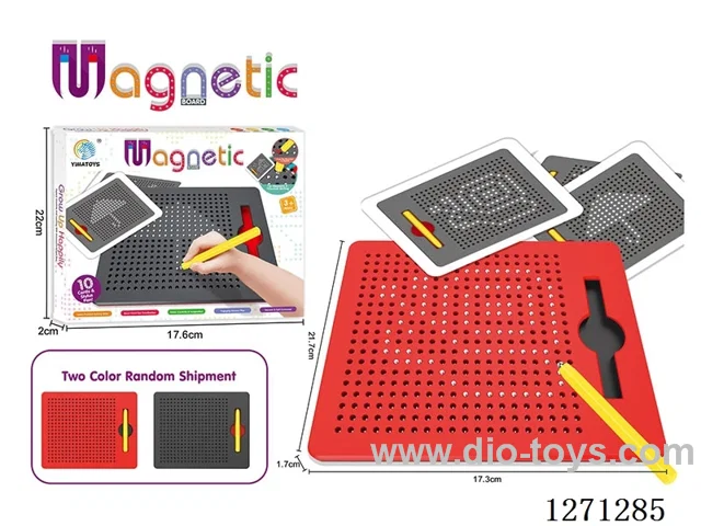 Magnetic Steel Ball Art Board (380 PCS with 10 Cards)