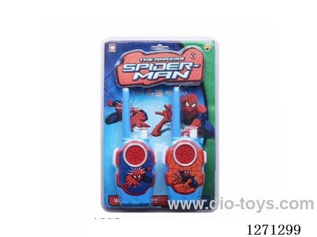 Spider-Man Walkie-Talkie (AA Batteries, No Included Battery)