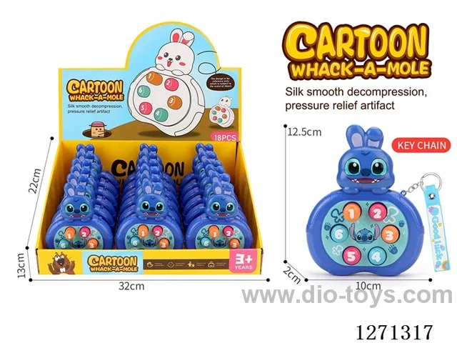 Whack-a-Mole (with keychain)18PCS