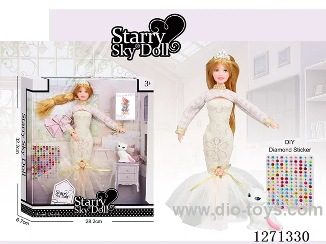11.5-inch 11-Joint doll set