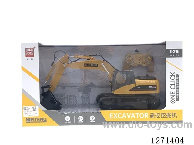 1:20 RC Excavator included battery