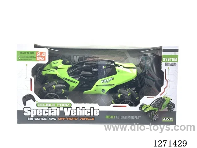 1:16 2.4G RC Stunt Car (USB Rechargeable)