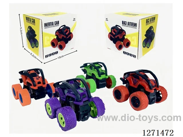 Climbing Dual-Inertia Stunt Car