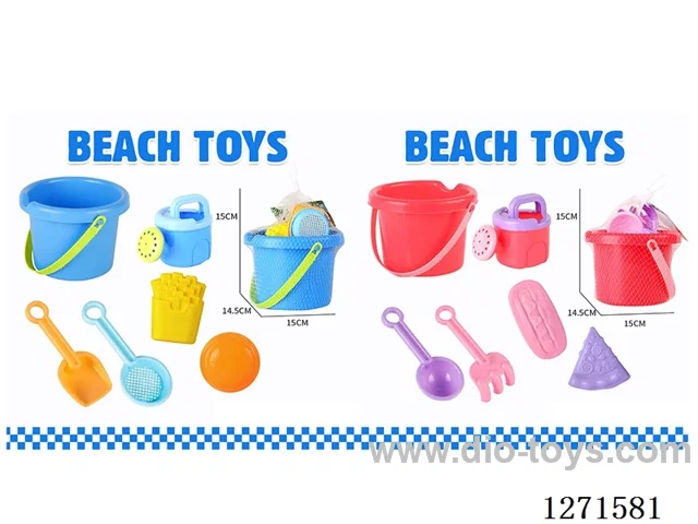 6PCS beach toys 2 mixed