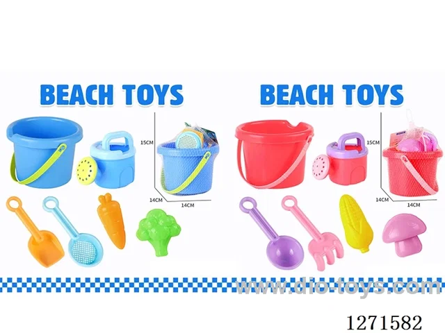 6PCS beach toys 2 mixed