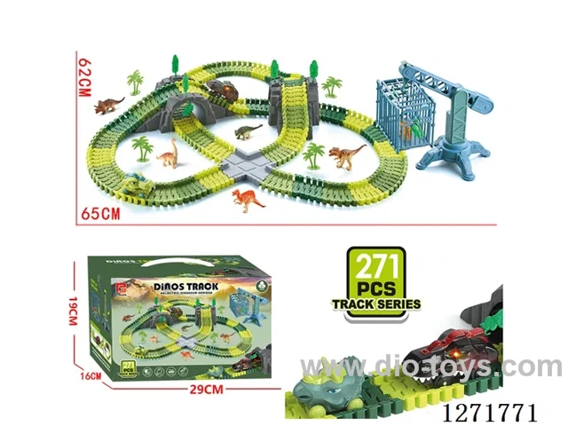 240PCS Electric Track Set