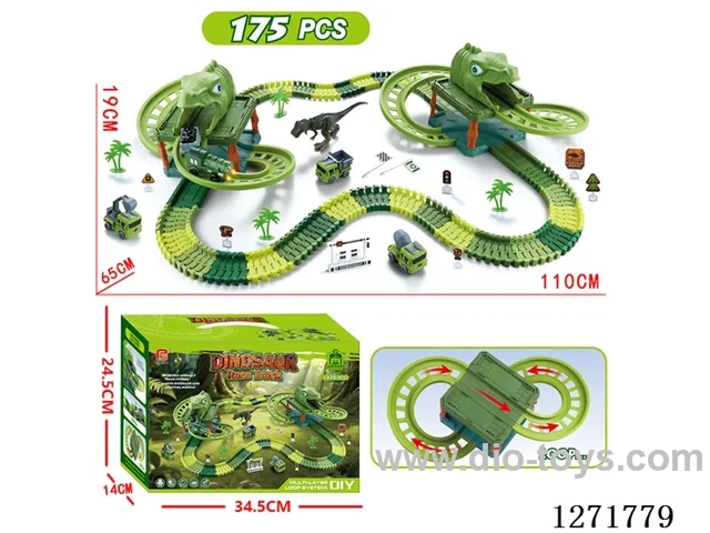 140PCS Electric Track Set