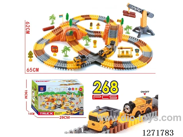 240PCS Electric Track Set