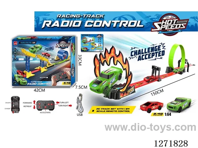 2.4G RC Tracked Car (Red/Green) (12PCS) included battery
