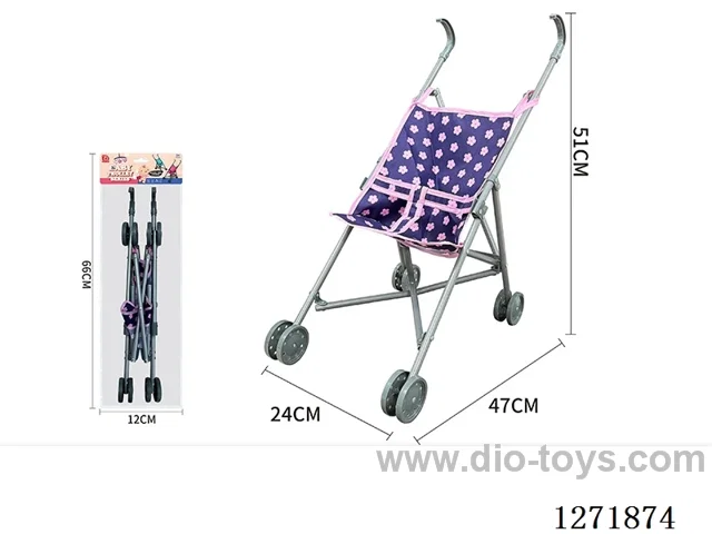 doll stroller (plastic)