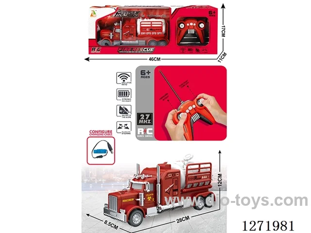RC Fire Water Tanker Truck (Battery Included)
