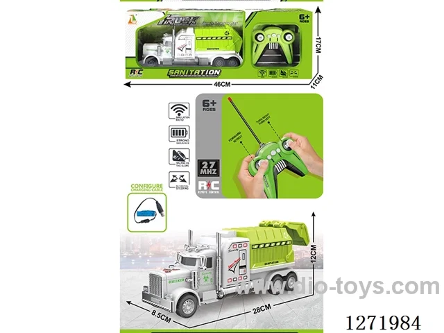 RC Sanitation Transfer Truck (Battery Included)