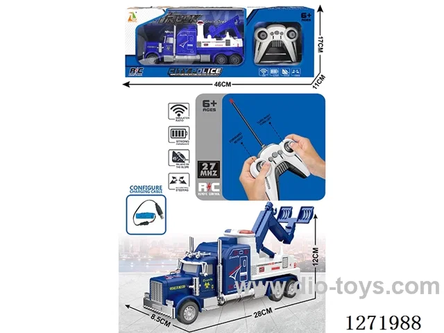 RC Police Tow Truck (Battery Included)