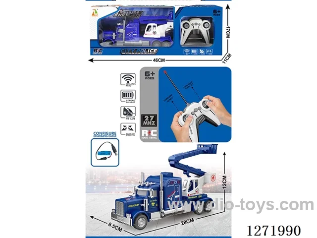 RC Police Ladder Truck (Battery Included)