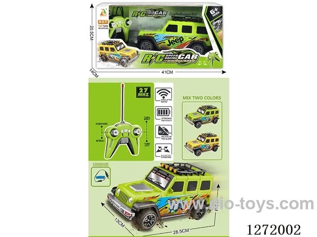 RC 4ch Jeep Wrangler Off-Road Car (Battery Included)
