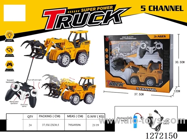 RC Engineering vehicle included battery