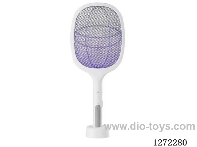 Two-in-one electric mosquito swatter