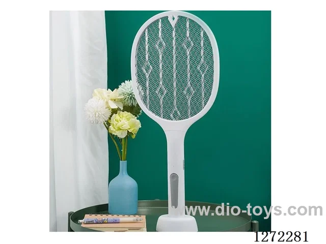 Two-in-one electric mosquito swatter