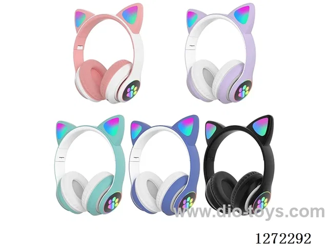 Over-ear Bluetooth headphones