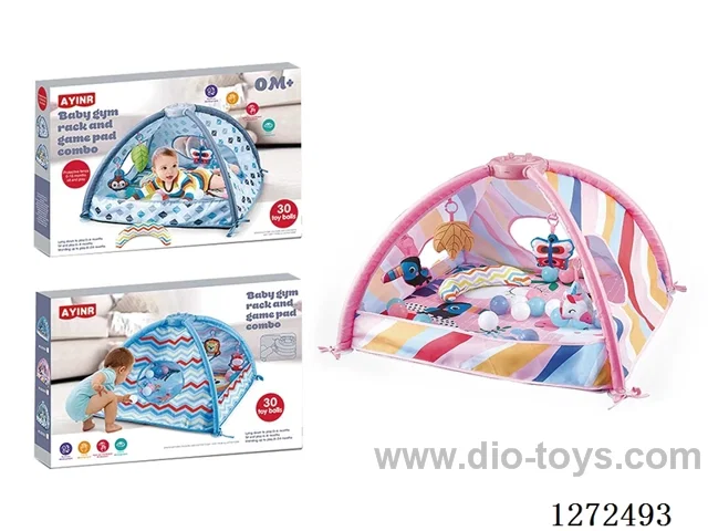Cartoon-themed Multi-functional Baby Tent Play Mat