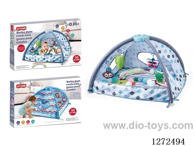 Cartoon-themed Multi-functional Baby Tent Play Mat