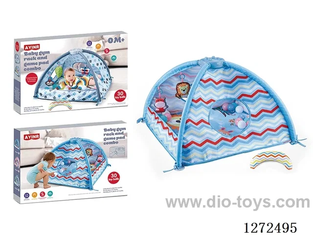 Cartoon-themed Multi-functional Baby Tent Play Mat