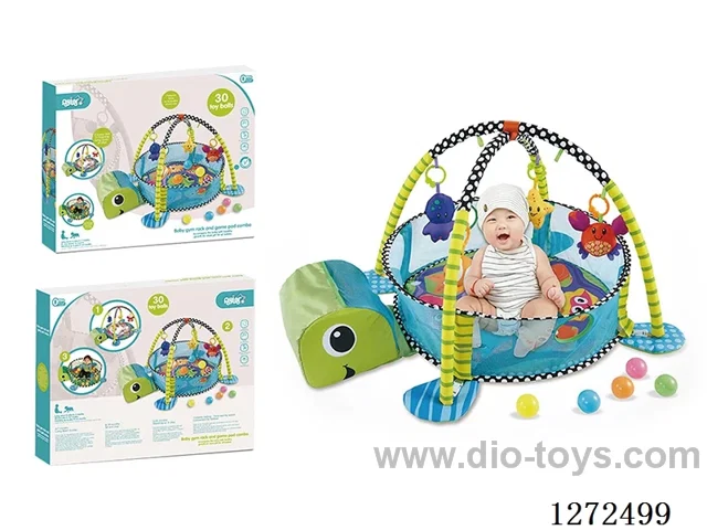Cartoon-themed Multi-functional Turtle Playpen