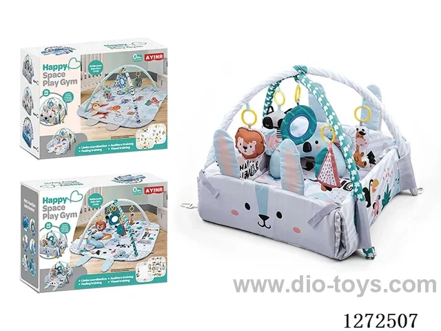 Baby Cartoon Multi-Functional Rabbit Playpen (Square 4-in-1)