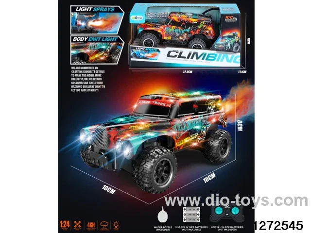 rc spray car，not include battery