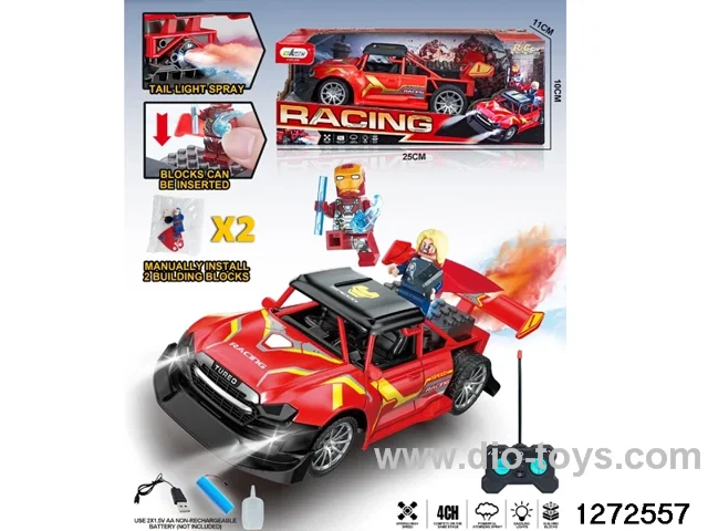 rc spray car，include battery