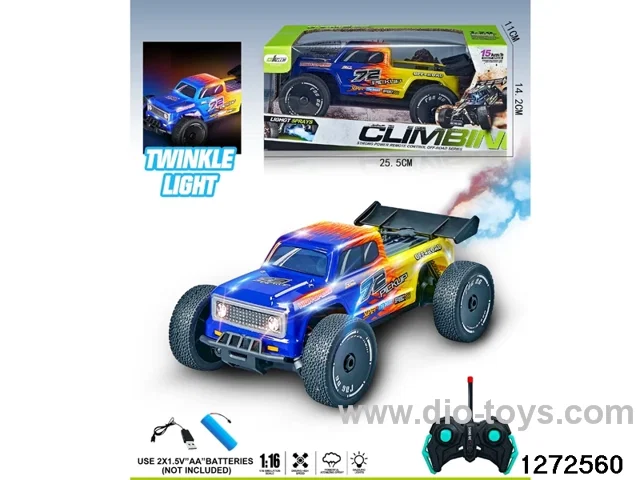 5 ch rc spray car，include battery