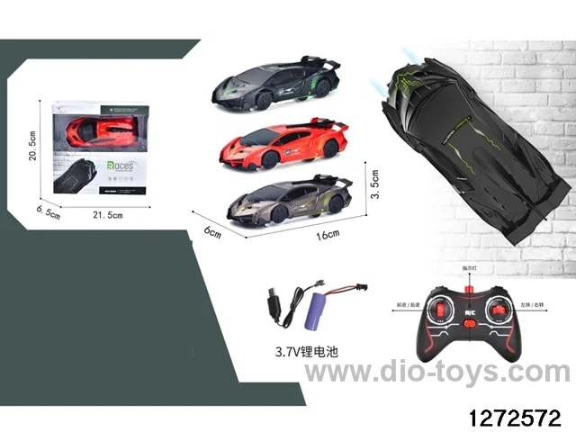 40Mhz 5 ch rc wall climbing car，include battery
