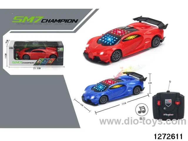 40Mhz 5 ch rc car with light/music，not include battery