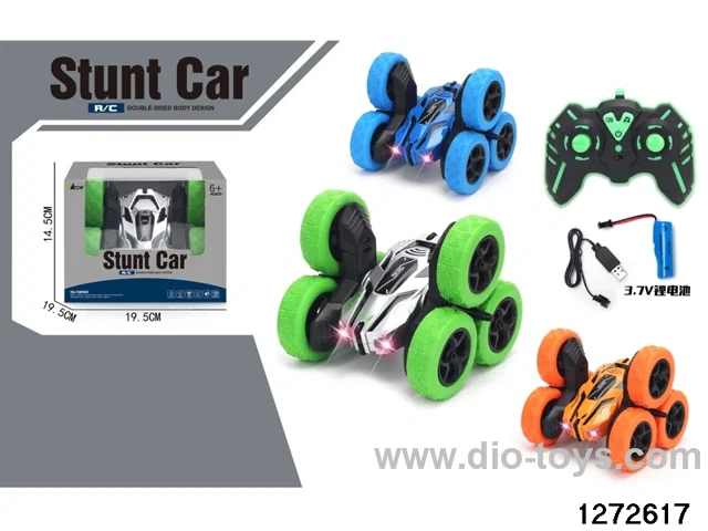 2.4G 7 ch rc stunt car，include battery