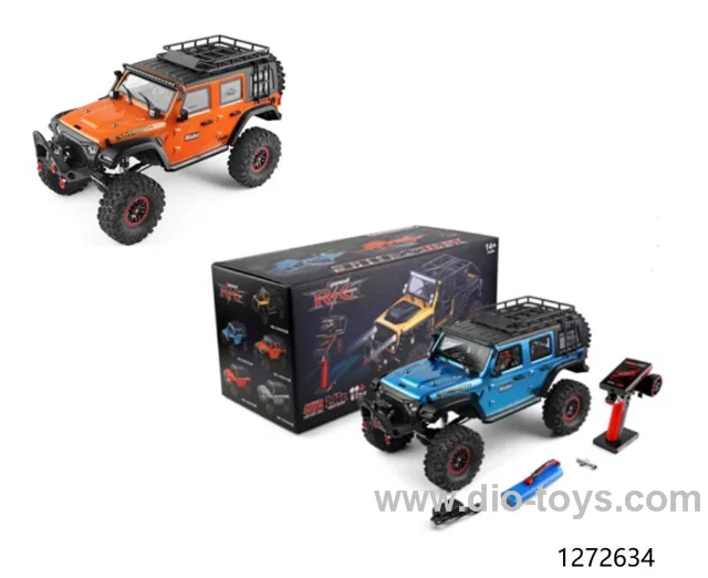 2.4G 1:10 rc 4wd climbing car，include battery