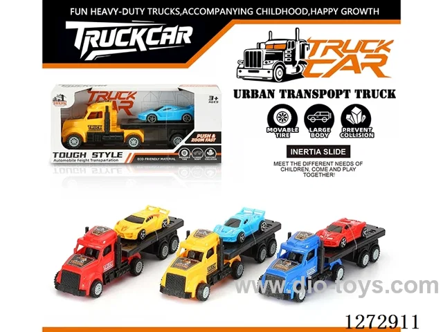 Inertia Tractor + Sports Car
