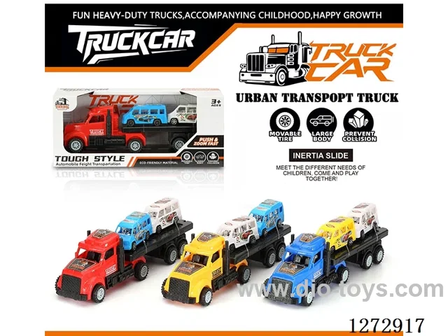 Inertia Tractor + 2 Vans