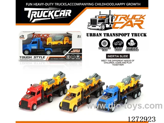 Inertia Tractor + 2 Construction Vehicles