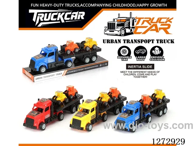 Inertia Tractor + 2 Construction Vehicles