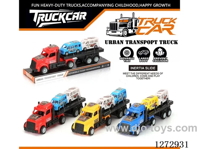 Inertia Tractor + 2 Vans