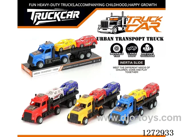 Inertia Tractor + 2 Grand Prix Cars