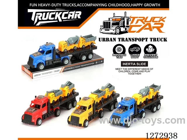 Inertia Tractor + 2 Engineering Vehicles