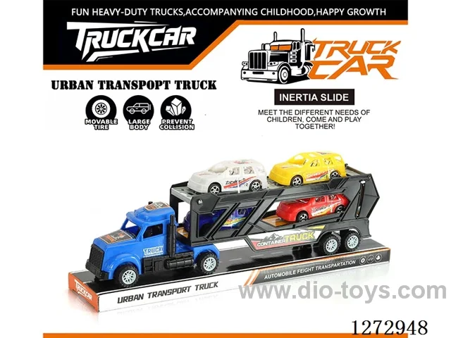 Inertia Tractor + 4 Grand Prix Cars