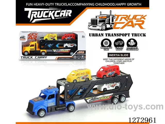 Inertia Tractor + 4 Vans