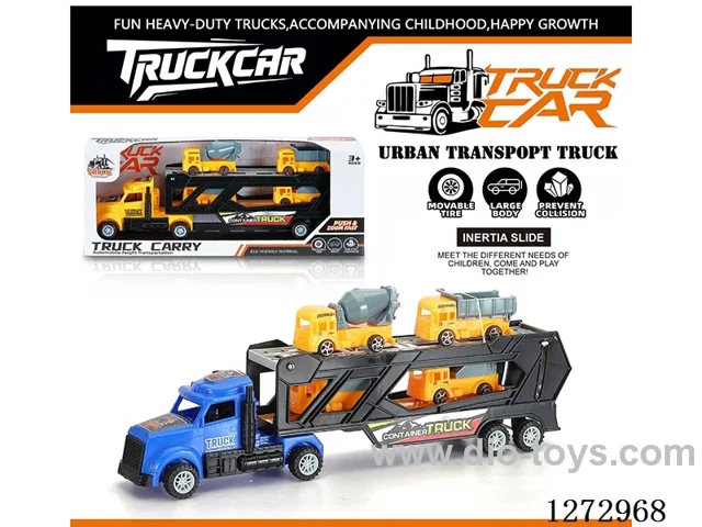 Inertia Tractor + 4 Construction Vehicles