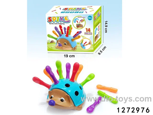 education hedgehog in color box