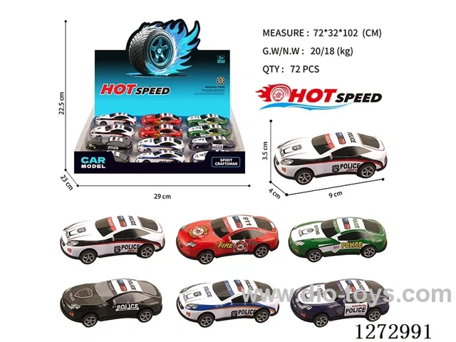 pull back alloy car 12PCS