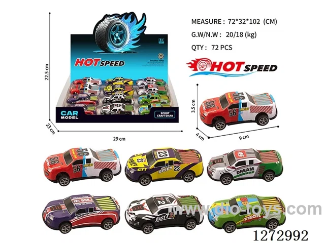 pull back alloy car 12PCS