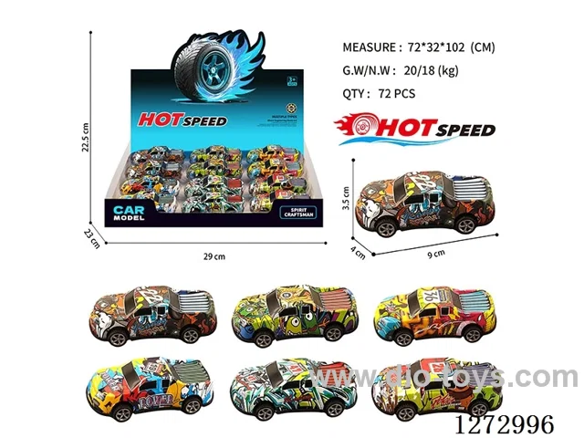 pull back alloy car 12PCS
