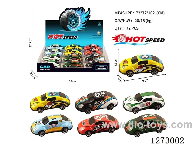 pull back alloy car 12PCS